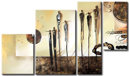 Dafen Oil Painting on canvas abstract -set266 Dafen Oil Painting on canvas abstract -set266